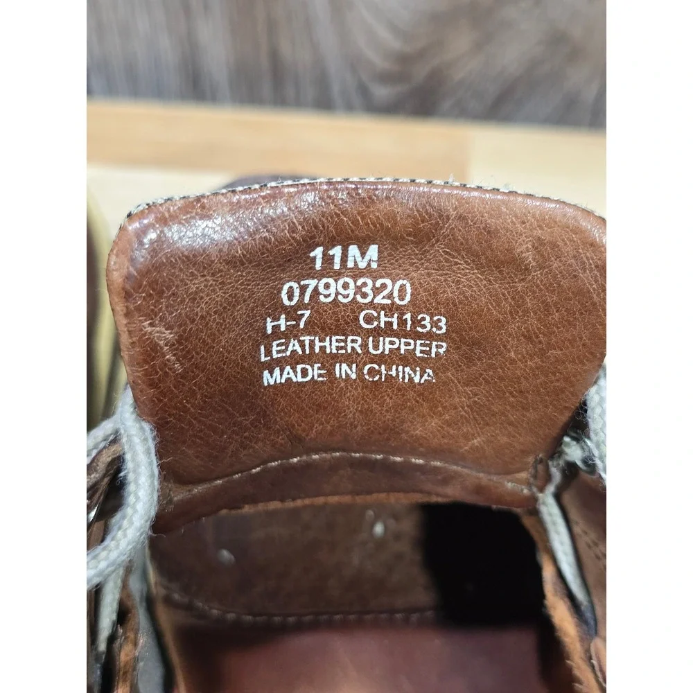 Sperry Men's Billfish 3-Eye Leather Boat Shoes Size‎ 11M Dark Tan 0799320 Casual